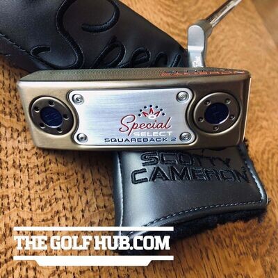 Scotty Cameron SS Chromatic Bronze Squareback 2 35in Putter- Jet Set Cover 🏆✨