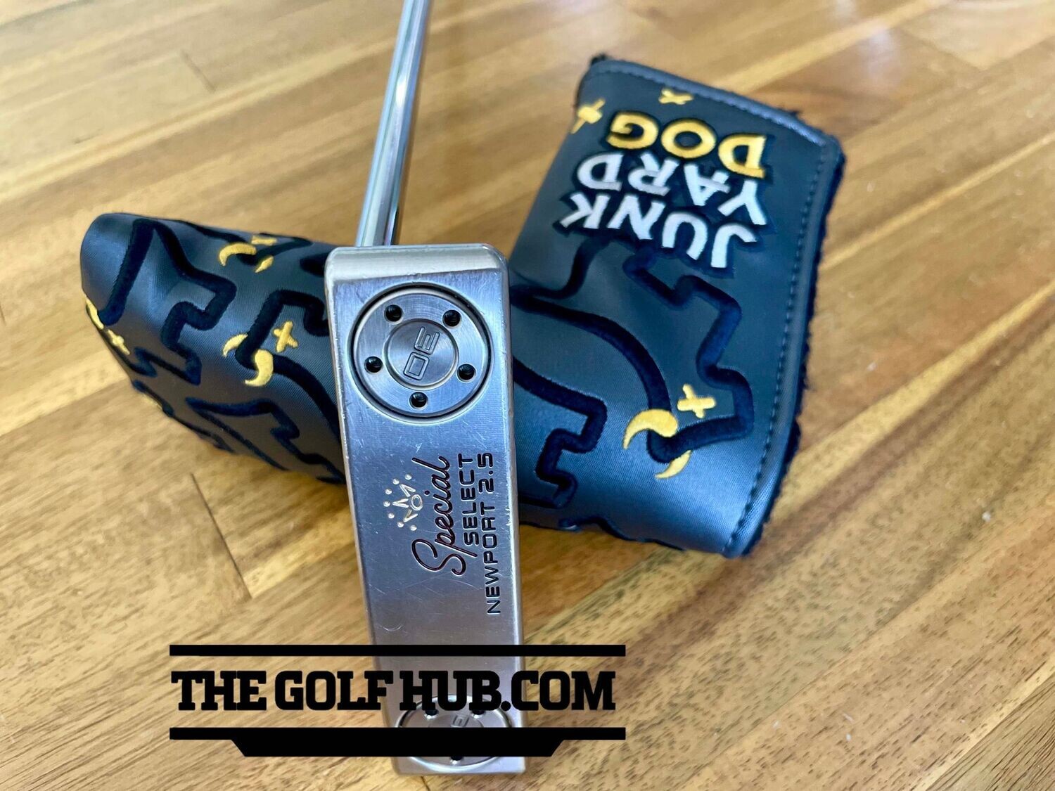 Scotty Cameron SS Newport 2.5 35in Putter- Junk Yard Dog/Psychedelic Grip🏆✨