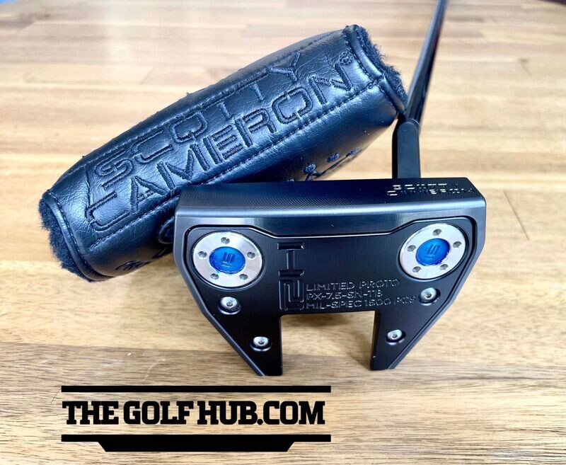 Scotty Cameron H21 Holiday LTD Proto X-7.5 34.5in Putter- Blue Custom Shop Paddle Grip