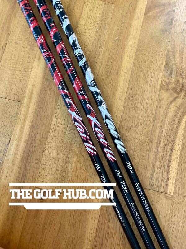 Mitsubishi Kai'Li Red/White 70X/75X Extra Stiff Fairway Shafts- TaylorMade Tip