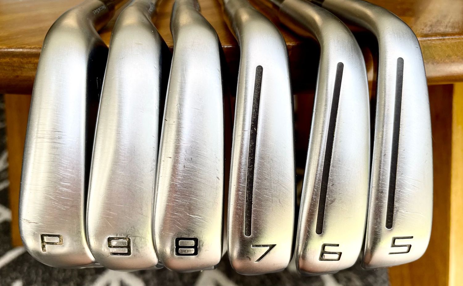 TaylorMade P790 5-P Iron Set- KBS Tour Lite Stiff Shaft