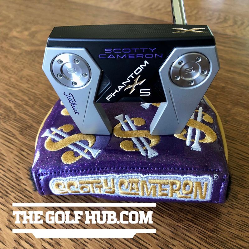 *NICE* Scotty Cameron MOTO Phantom X5 34.5in Putter- Cash is King Cover