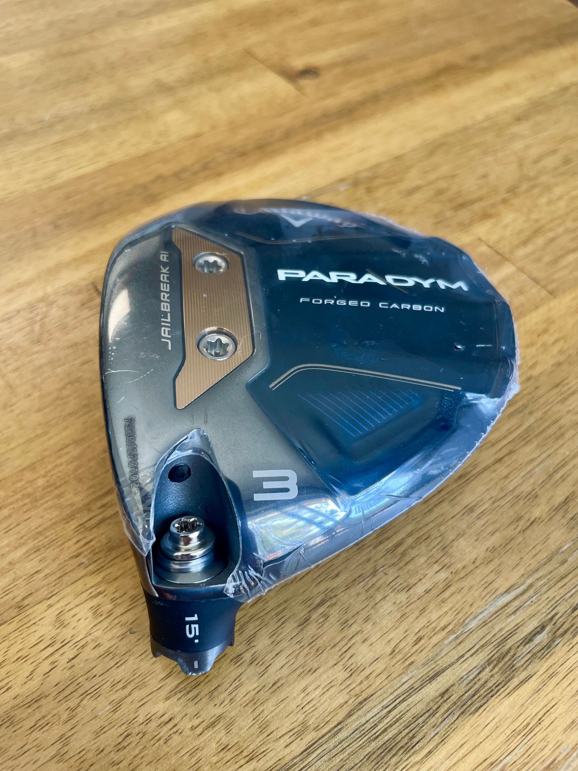 *NEW* Callaway Paradym 15* 3 Wood (3W) Head (Left-Handed)