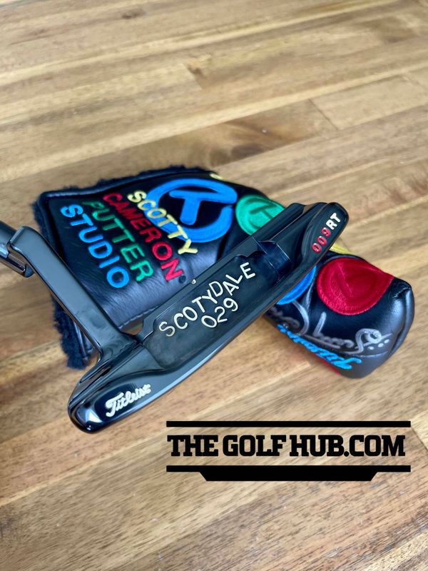 *RARE* 1/1 Scotty Cameron Circle T 009RT Roll Top Scottydale 350g Weld Neck 35.5in Putter