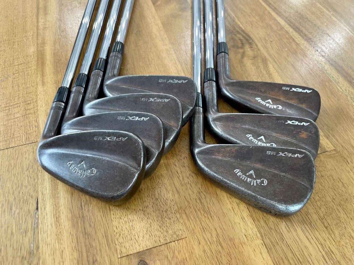 Callaway 18 Apex MB Raw 4-P, Iron Set- Nippon Modus3 120 X Callaway 18 Apex MB Raw 4-P, Iron Set- Nippon Modus3 120 X