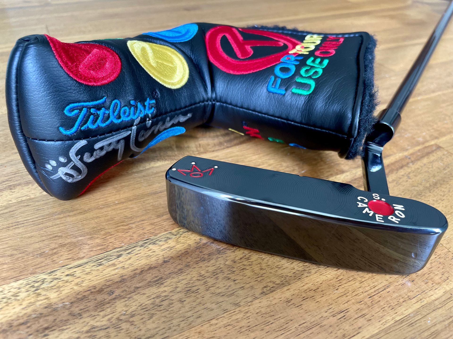 *RARE* 1/1 Scotty Cameron Circle T 009RT Roll Top Scottydale 350g Weld Neck 35.5in Putter