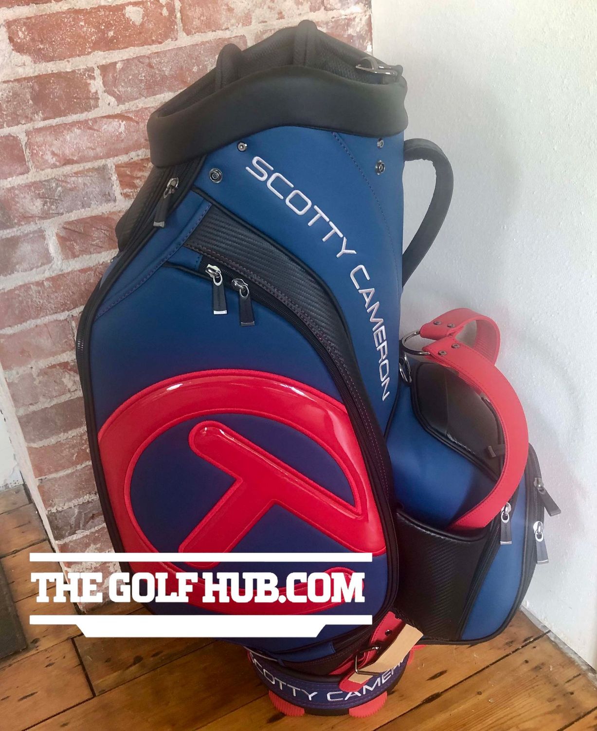 SCOTTY CAMERON キャディバッグ 青・赤 SCOTTY CAMERON キャディバッグ 青・赤