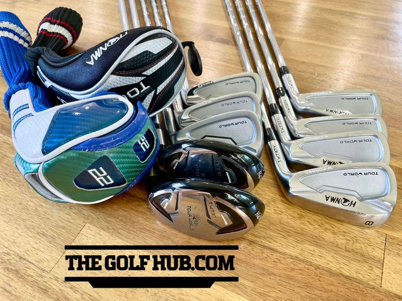 Honma Tour World TW737P 5-11 Iron Set and Hybrids (3H/4H)- NS Pro 950GH Stiff Shafts