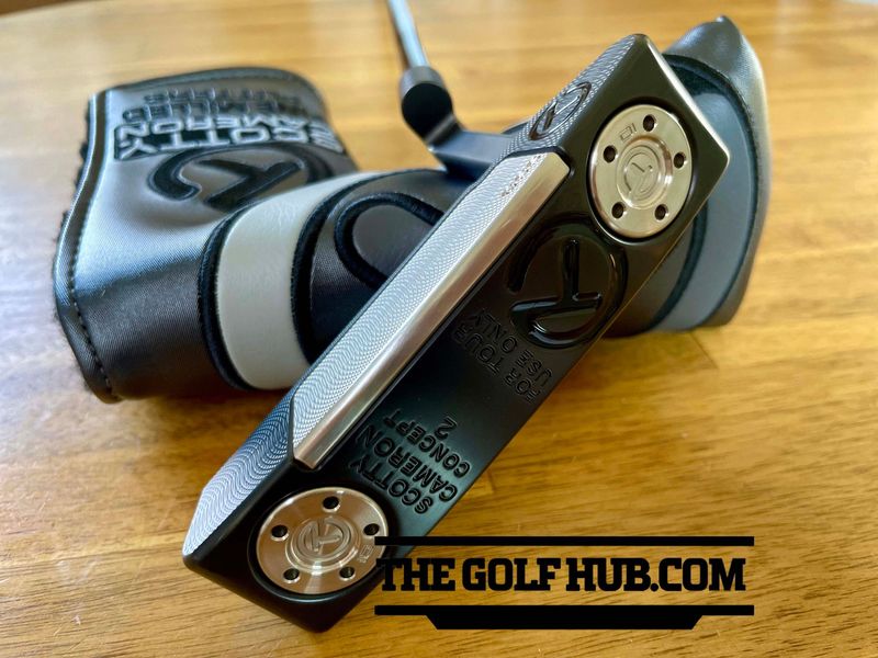 *NICE* Scotty Cameron Circle T w/COA Tour Concept 2 34.5 in Putter- Tour Black GSS