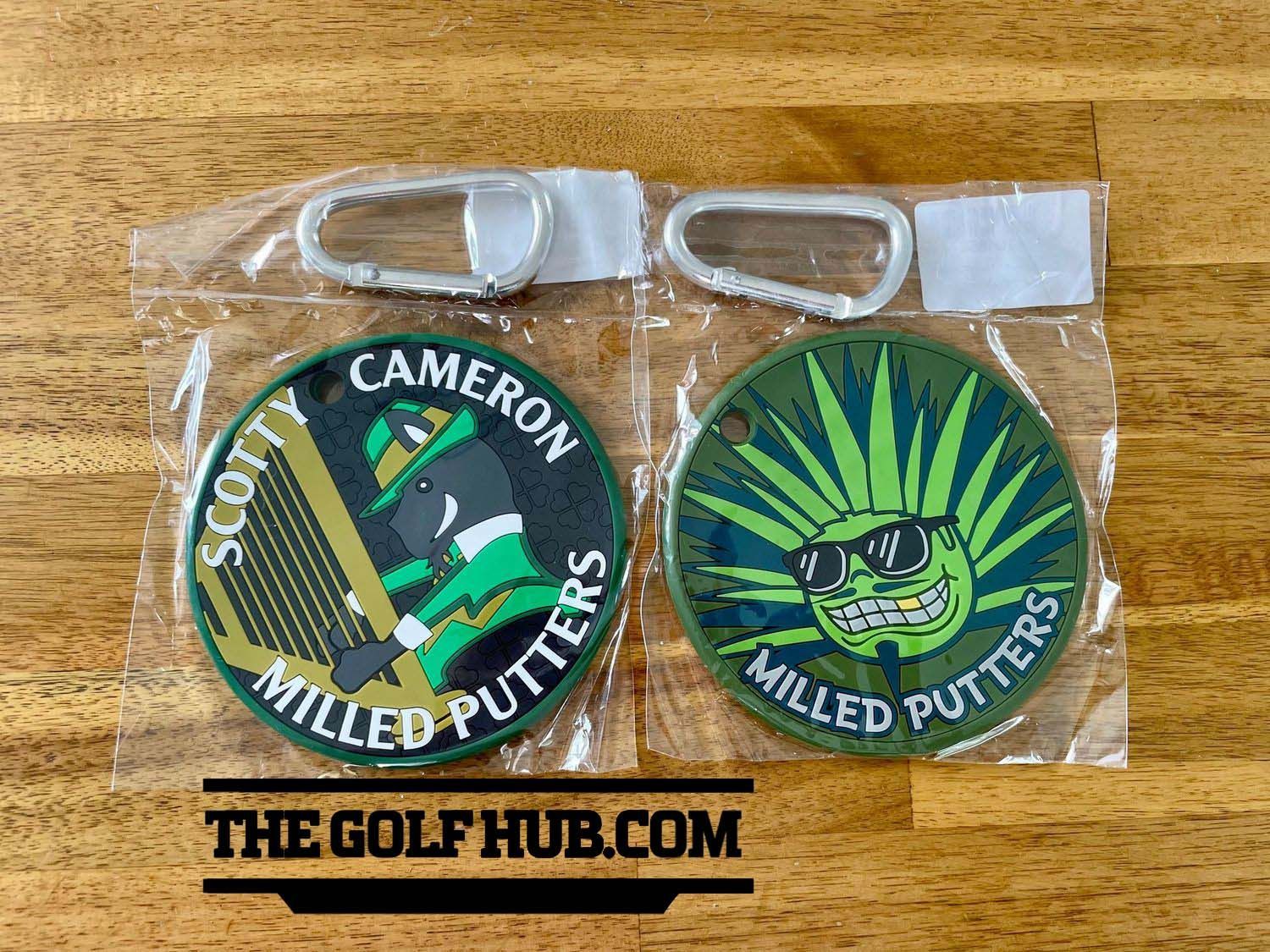 *NEW* Scotty Cameron Putting Disks- Green Agave Man and Dueling Harps