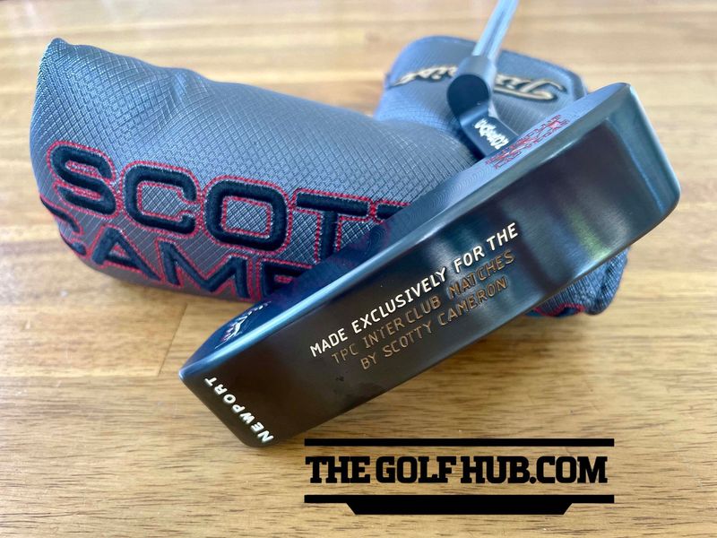 *NICE* Scotty Cameron Triple Black 2001 LV TPC Interclub Matches 35in Putter