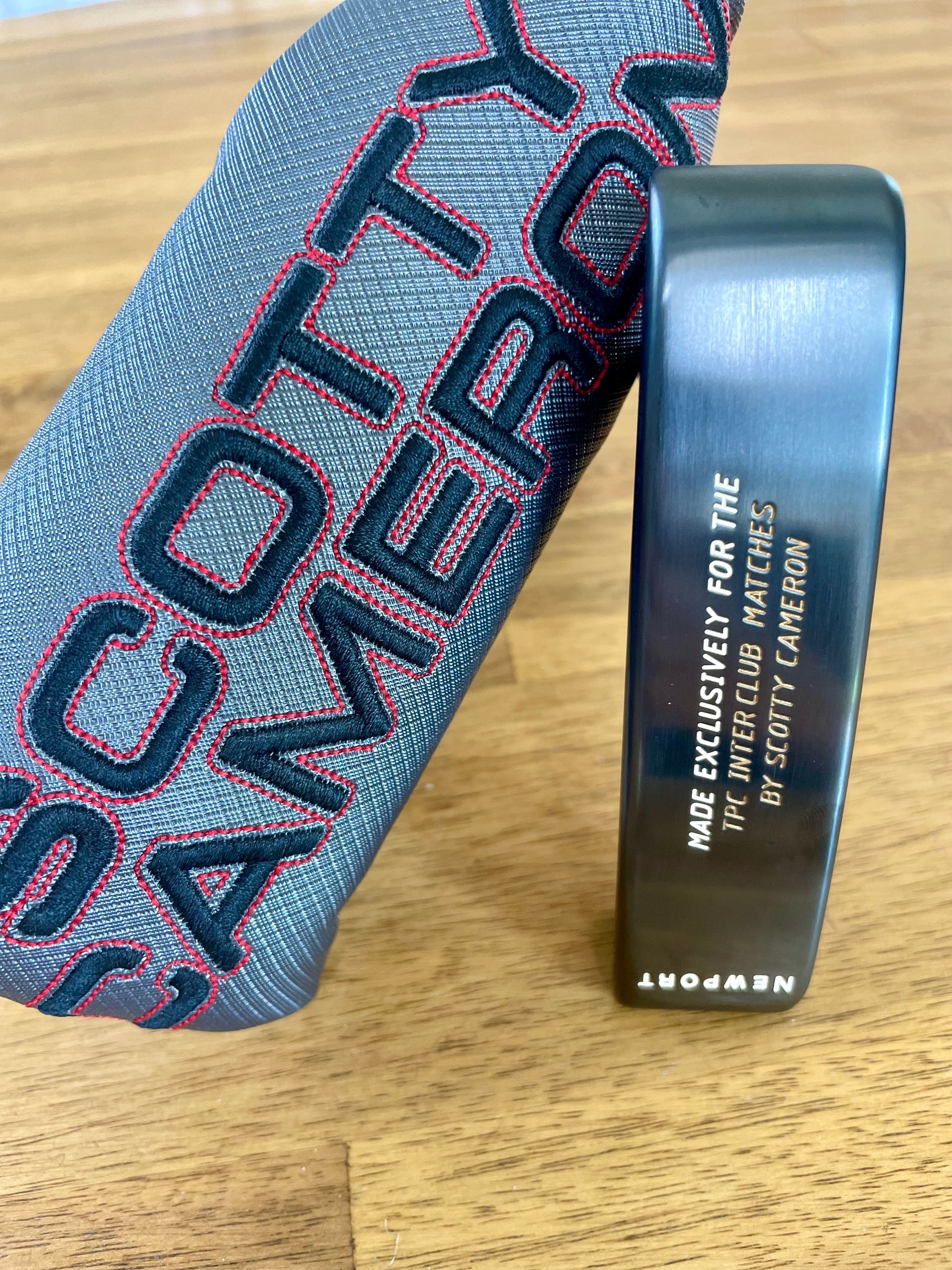 *NICE* Scotty Cameron Triple Black 2001 LV TPC Interclub Matches 35in Putter