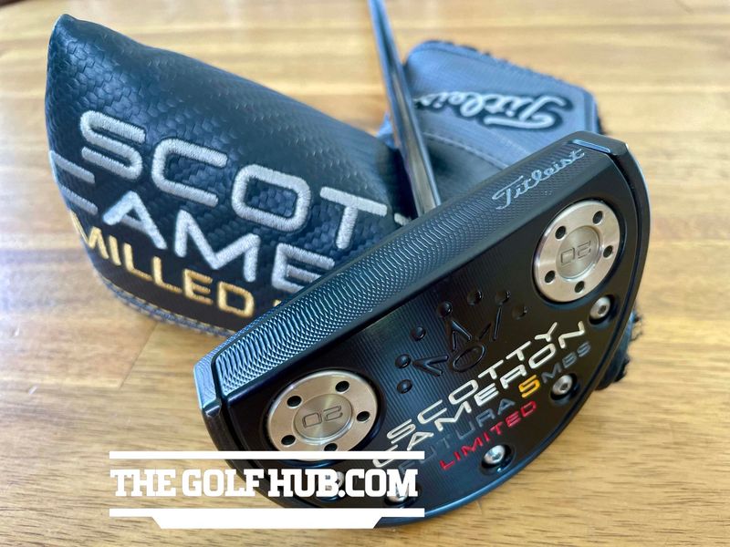 *NICE* Scotty Cameron 2017 Futura 5MBS Limited 34in Putter- Black Shaft Band