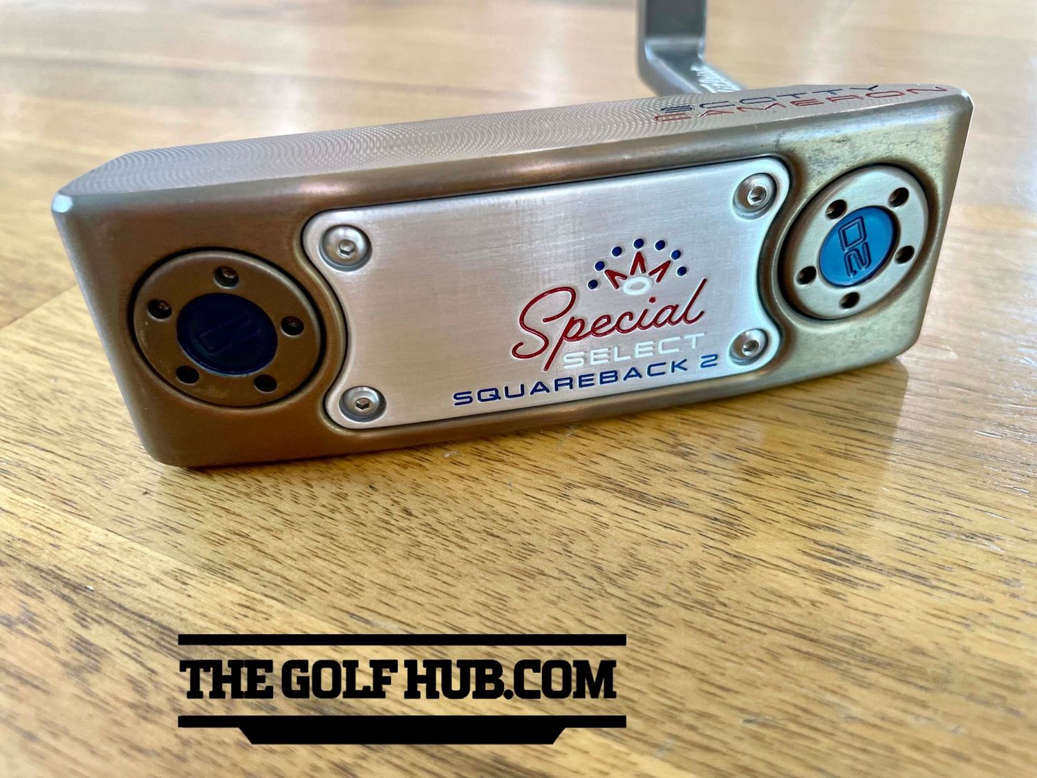 Scotty Cameron Special Select Custom Chromatic Bronze USA Squareback 2 35in Putter