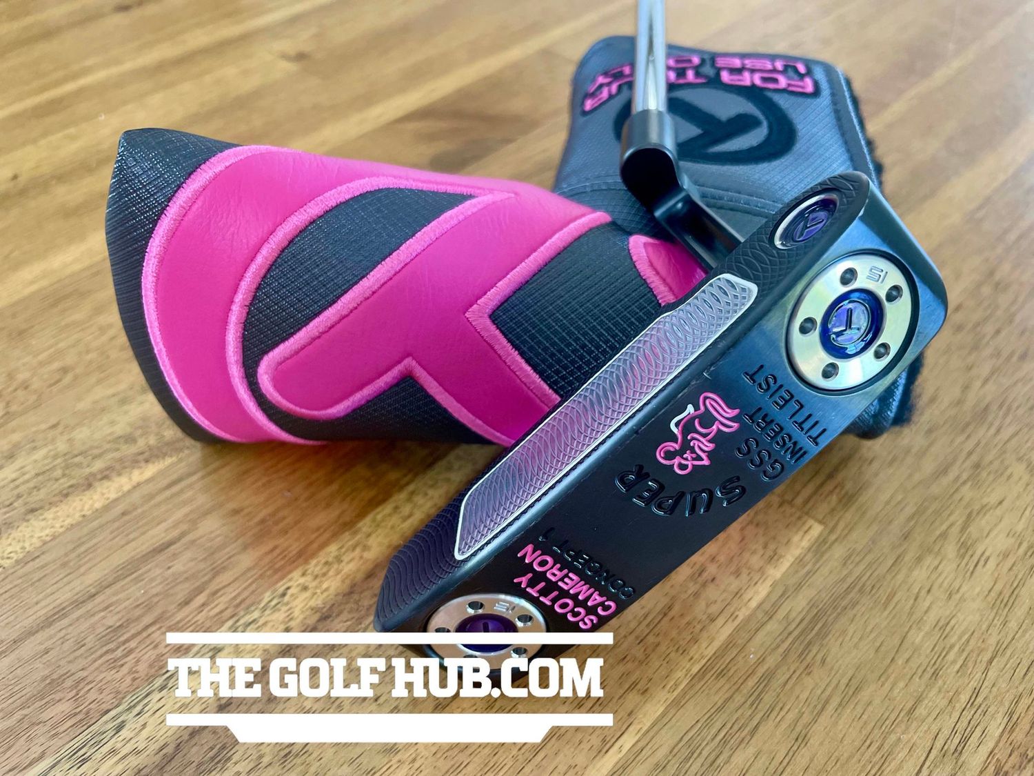 Scotty Cameron Circle T w/ COA Concept I Super Rat 34.5in Putter- Pink Tour Only Industrial