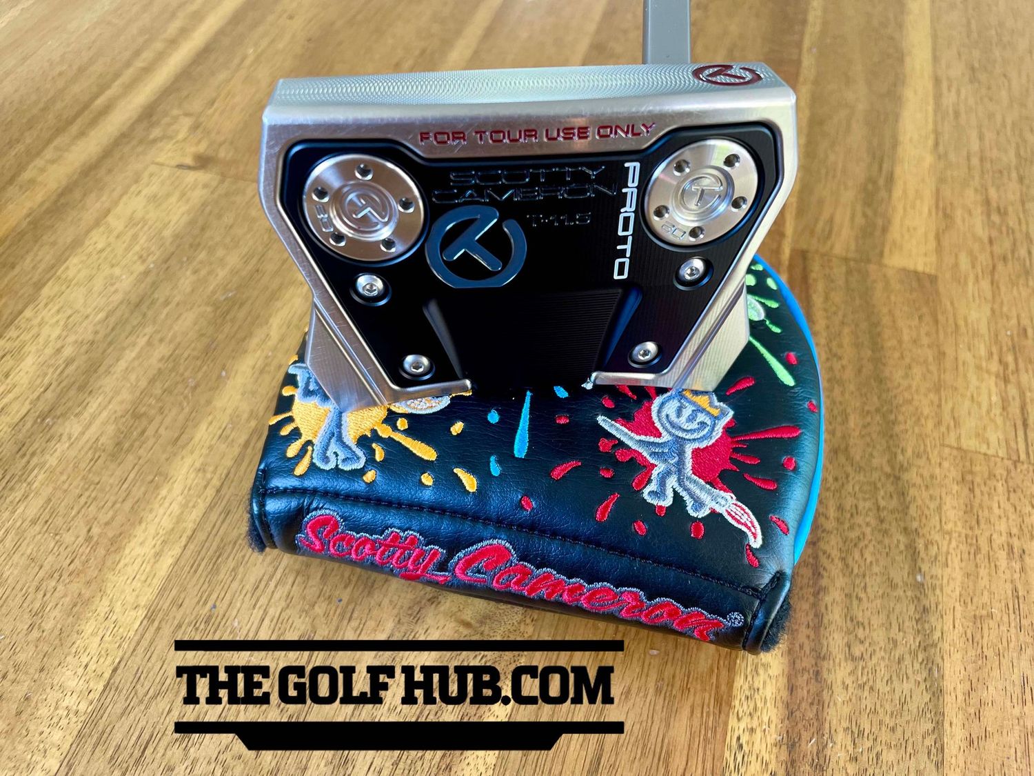 Scotty Cameron Circle T w/COA T-11.5 Proto 34 Putter- King Grinder Painter Cover
