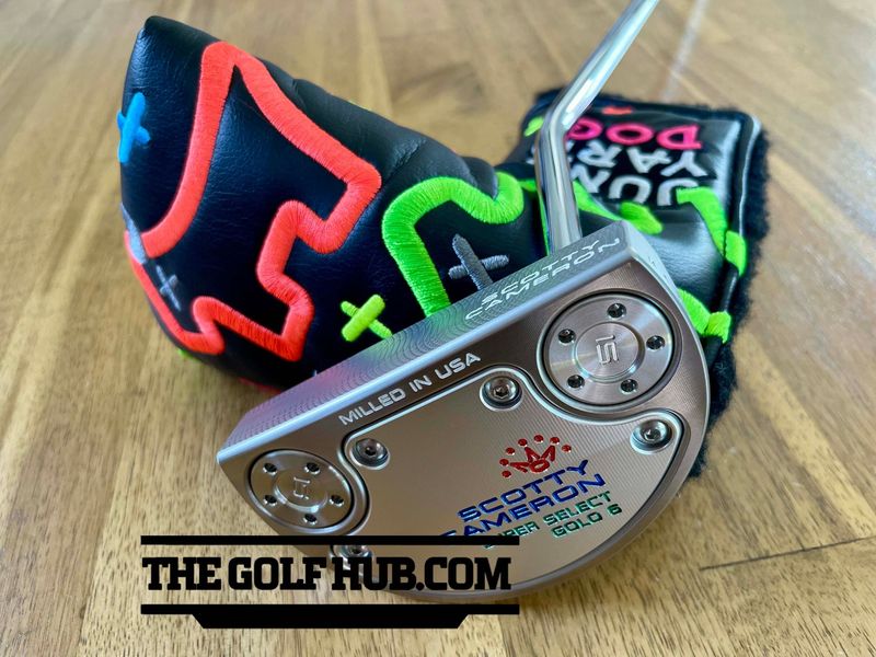 *NEW* Scotty Cameron MOTO GoLo 6 34.5in Putter- Blue Psychedelic Grip