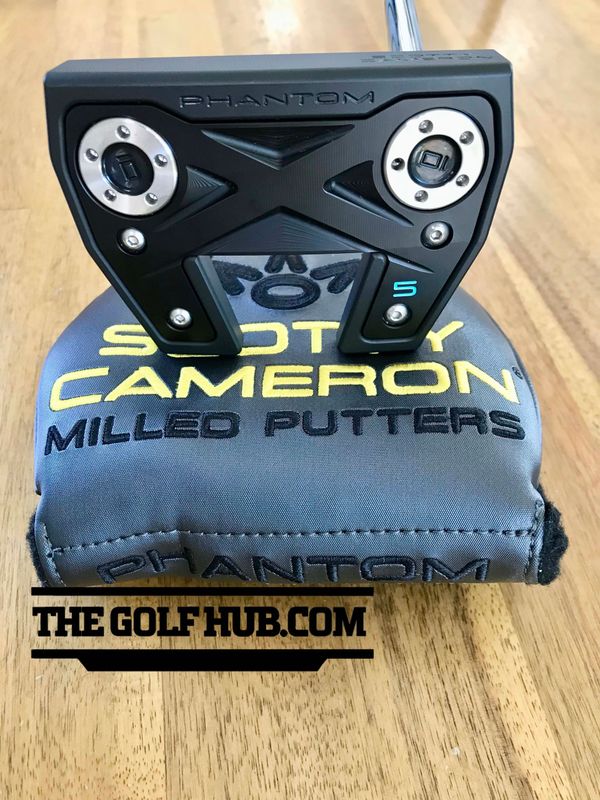 *NICE* Scotty Cameron Phantom X 5 Custom Black/Blue 35in Putter