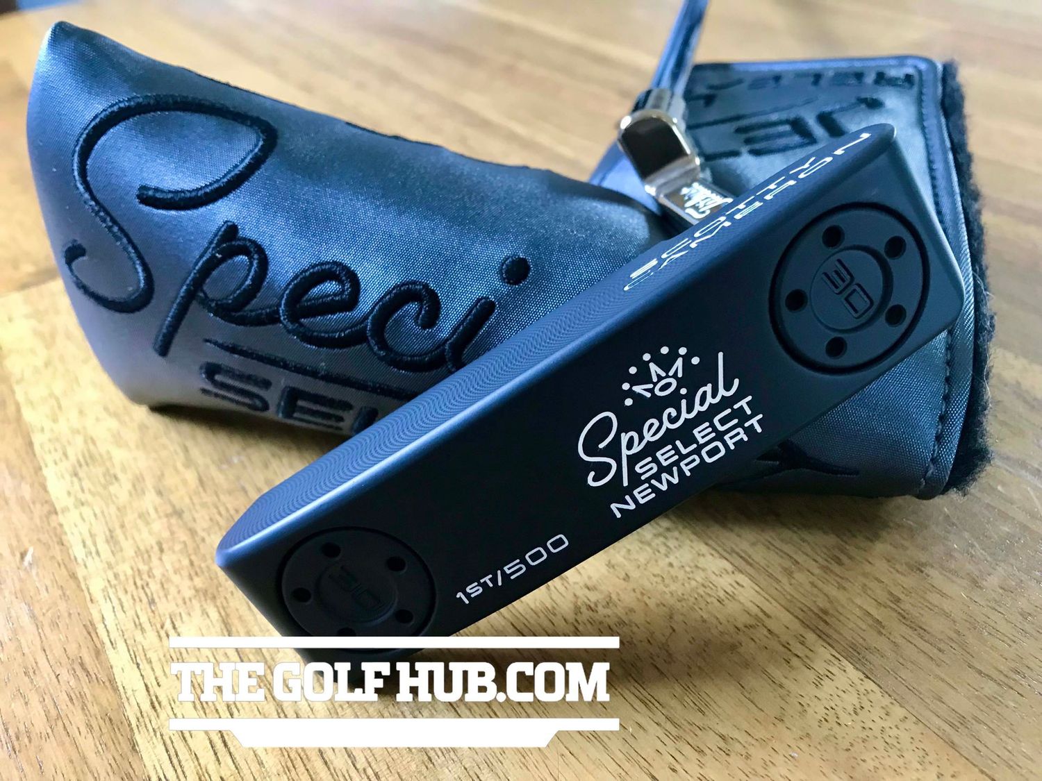 *NEW* Scotty Cameron SS Custom Black 1st of 500 Newport 34in Putter- Jet Set Cover