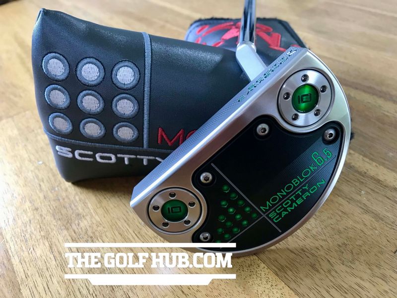 *NEW* Scotty Cameron Monoblok 6.5 Custom Black/Green 35in Putter