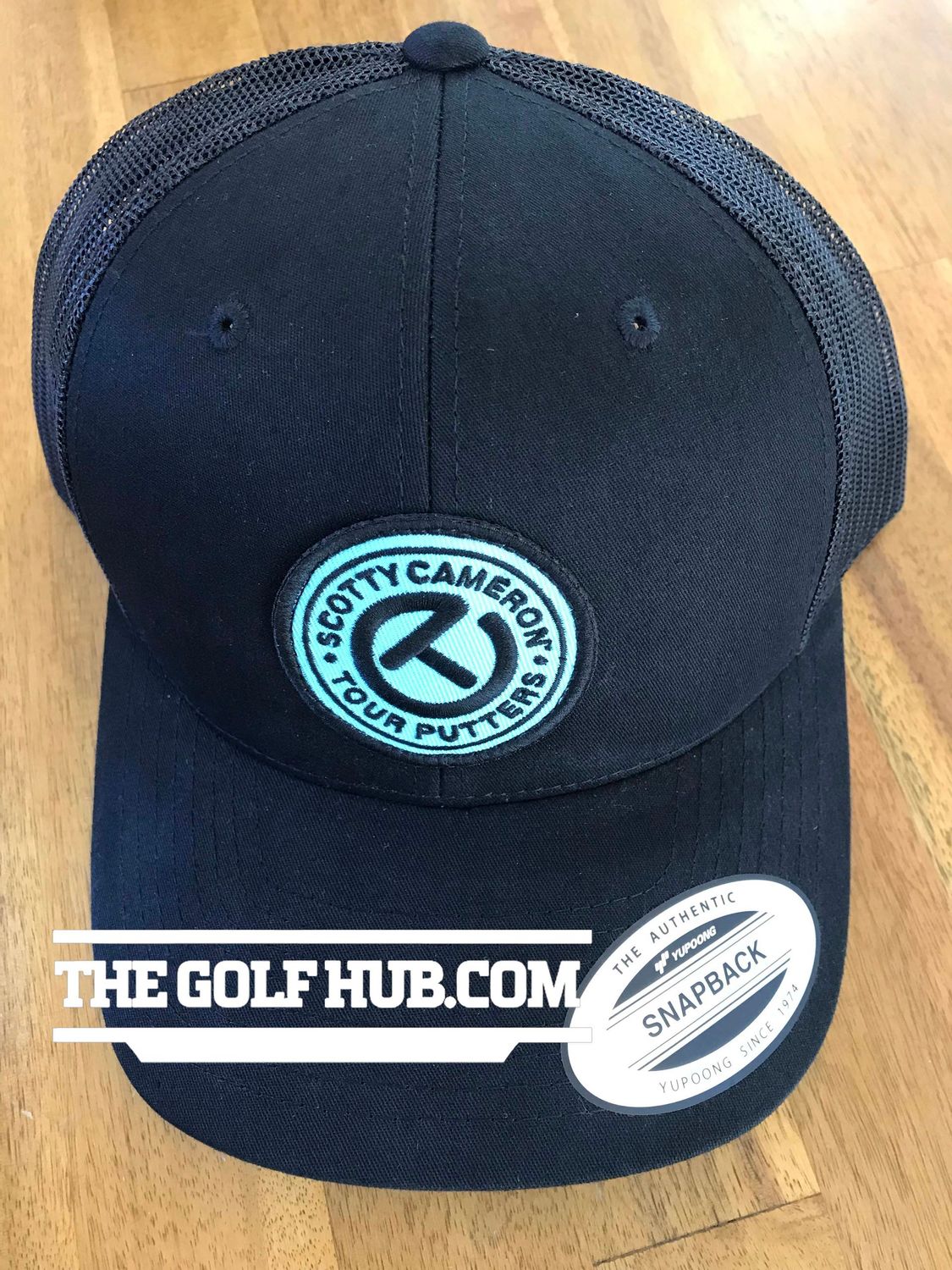 *NEW* Scotty Cameron Gallery Circle T Tiffany Blue Snapback Mesh Hat