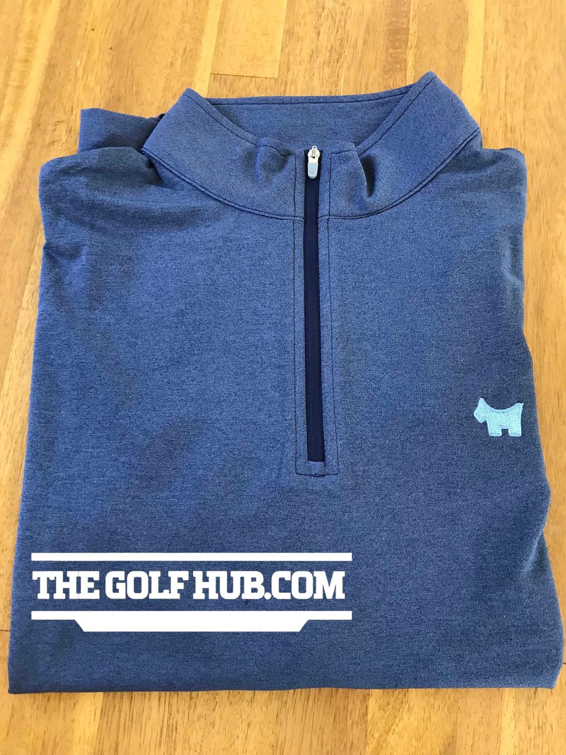 *NEW* Scotty Cameron Junk Yark Dog Scotty Dog Blue Circle T 1/4 Zip Pullover- Medium