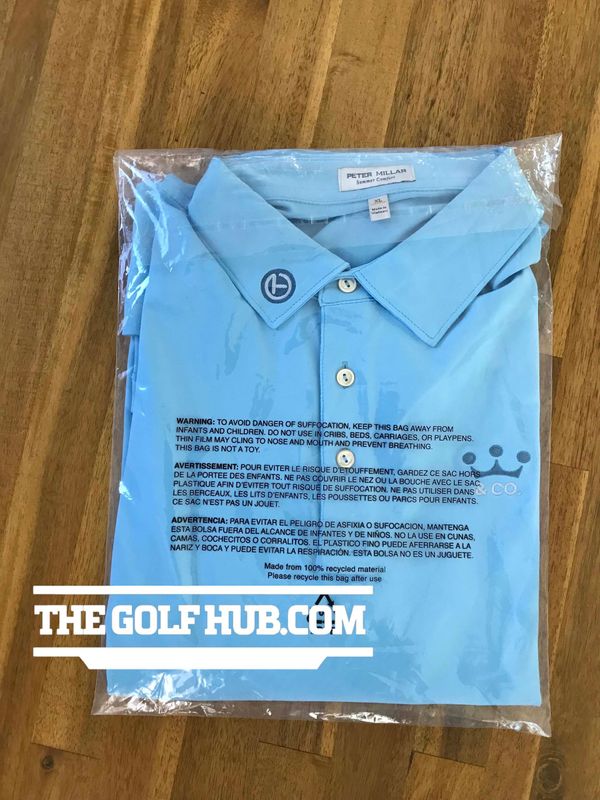 *NEW* Scotty Cameron Crown and Co Seaport Blue Circle T Performance Polo Shirt- XL