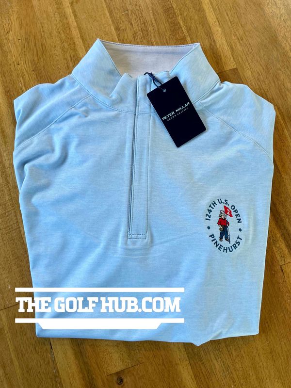 *NEW* Peter Millar 1/4 Zip Crown Sport Pinehurst Blue Pullover- SM ($165 MSRP)