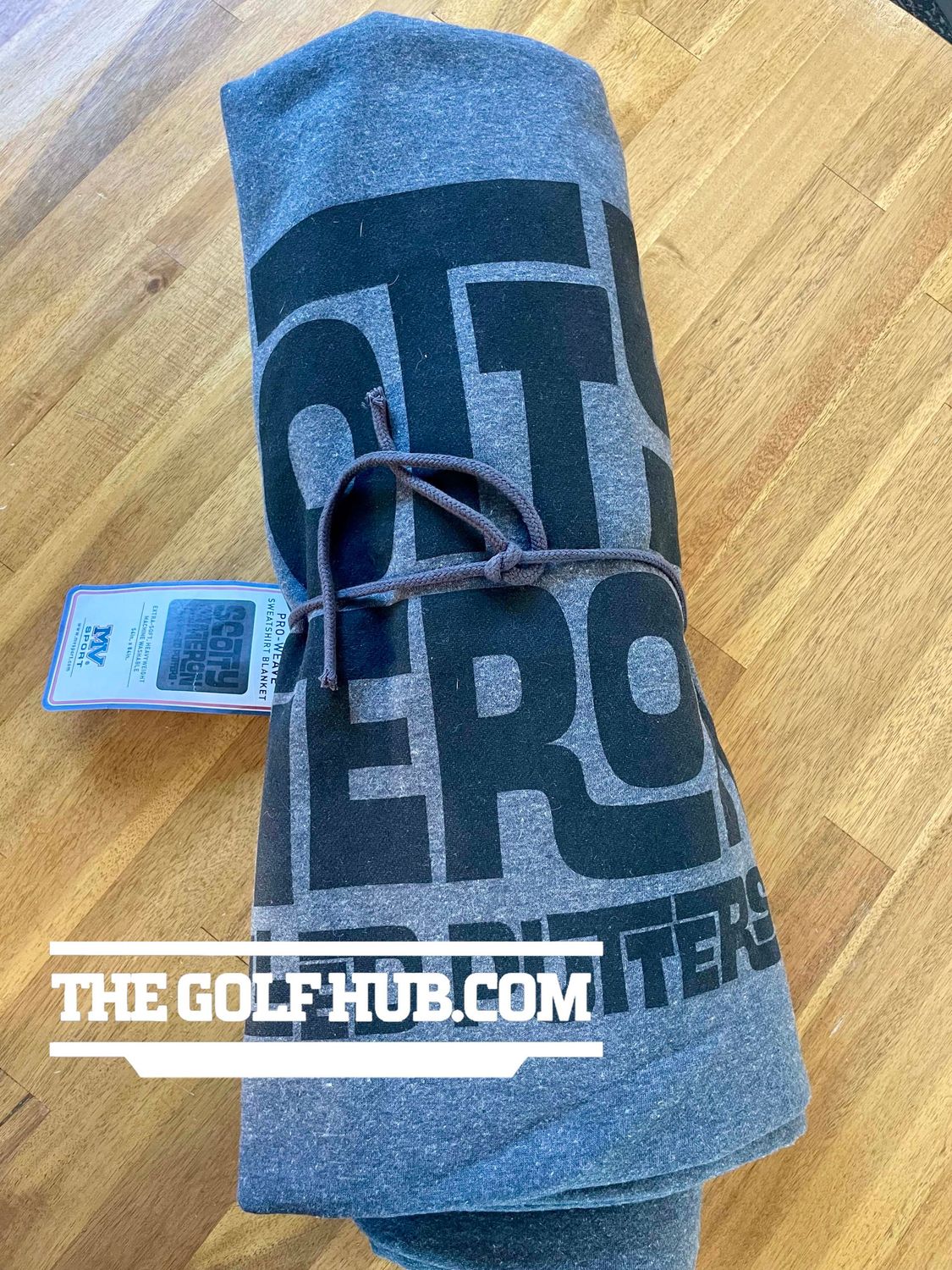 *NEW* Scotty Cameron Charcoal Pro Weave Sweatshirt Blanket- 54x84in