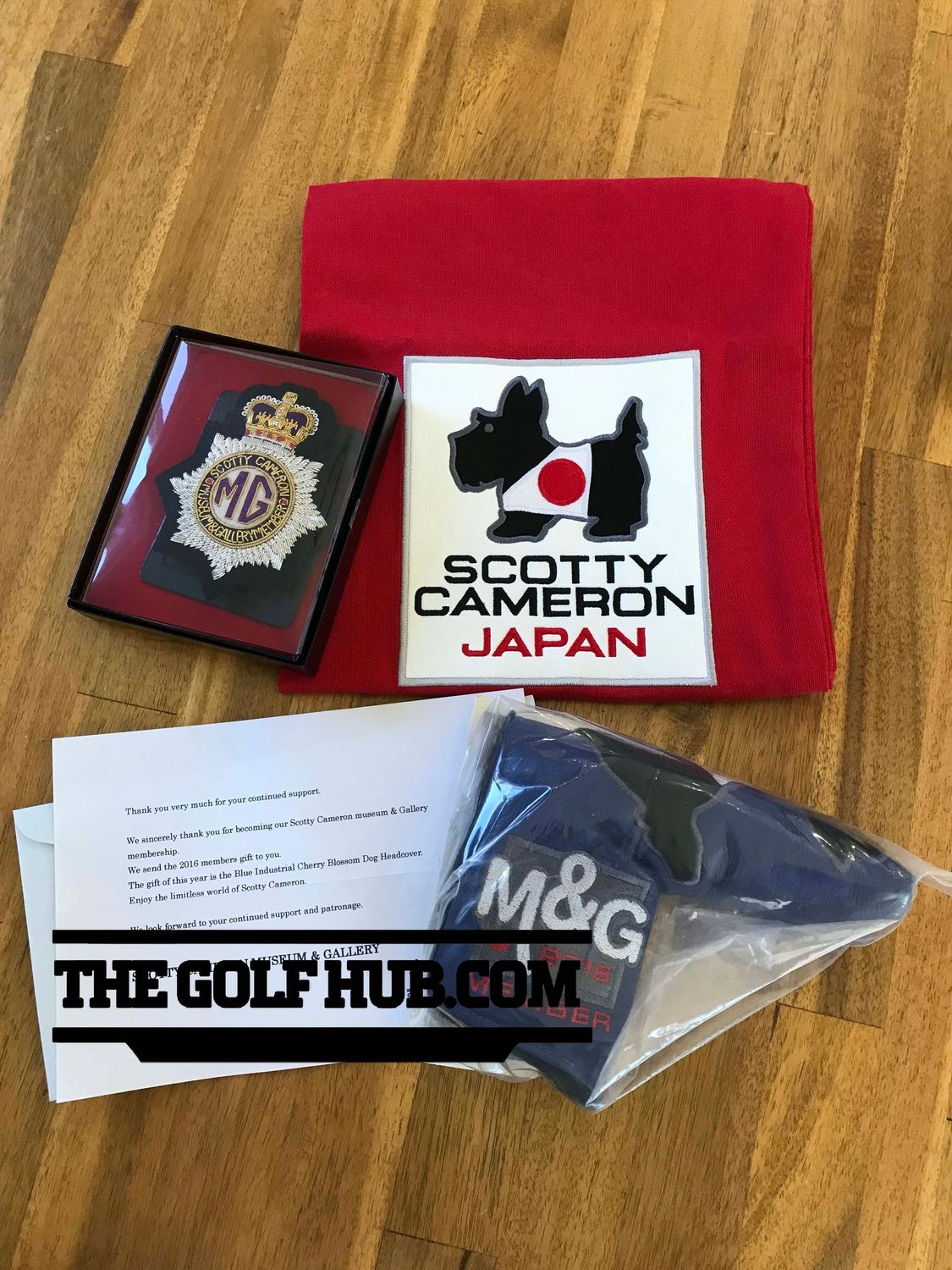 *NEW* Scotty Cameron 2016 M&G Museum & Gallery Japan Dog Member Kit  w/ Head Cover