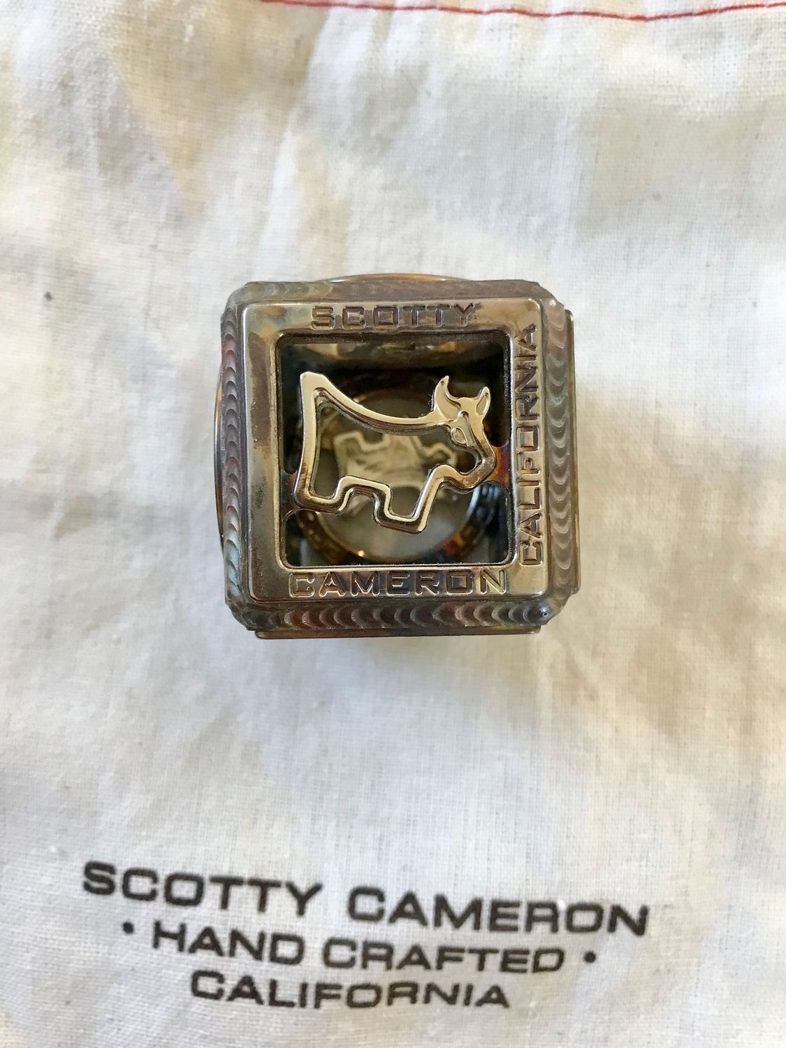 *NEW & RARE* Scotty Cameron Chromatic Bronze Welded Cube