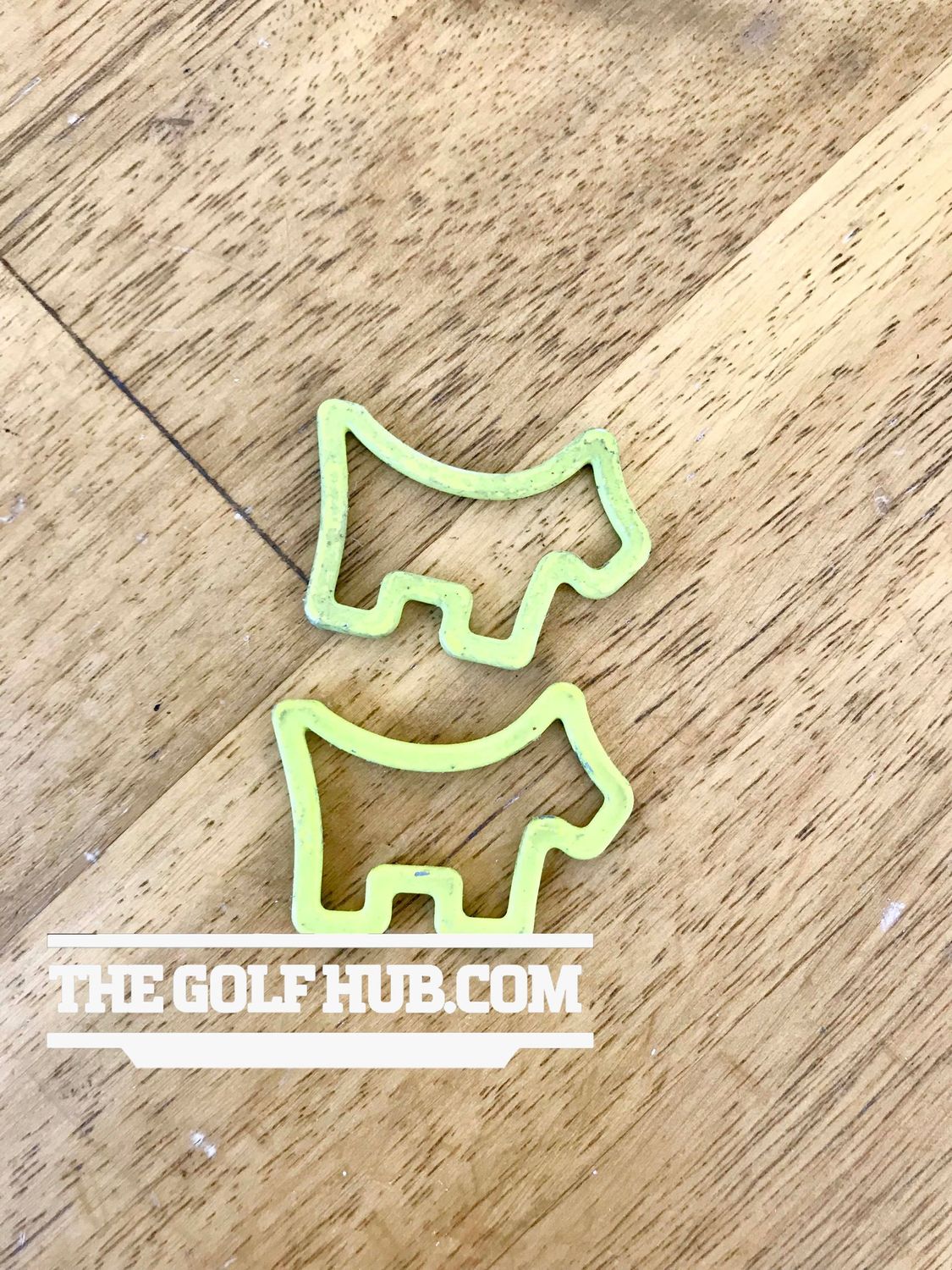 Scotty Cameron Yellow Scotty Dog Ball Markers- Set of 2
