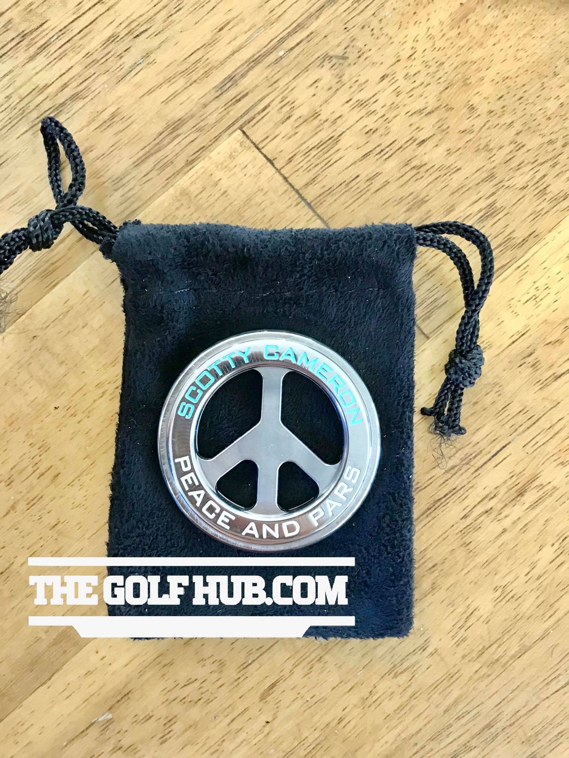*NEW* Scotty Cameron Round Tiffany Peace and Pars Ball Marker