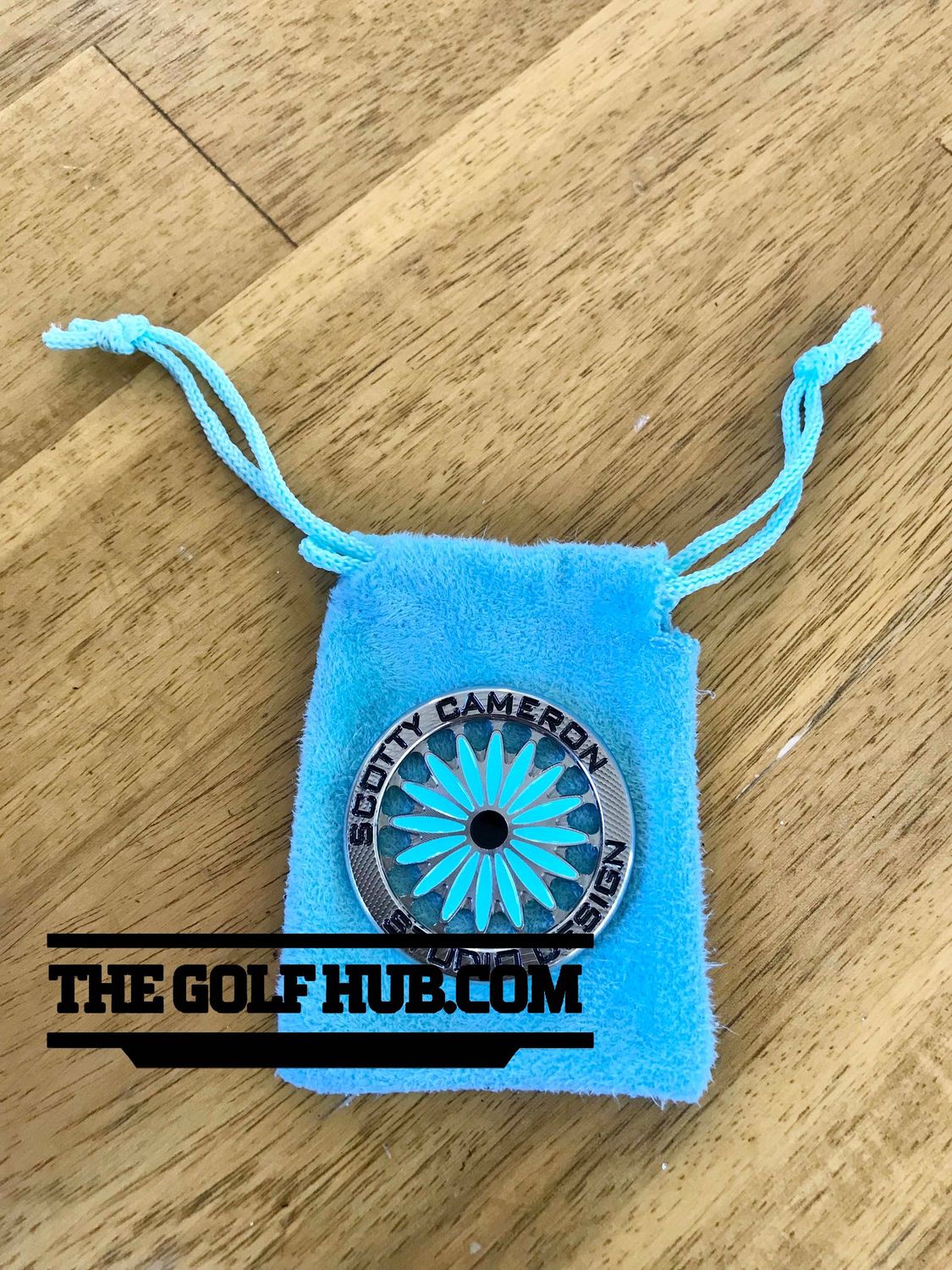 *NEW* Scotty Cameron Studio Design Round Tiffany Daisy Ball Marker