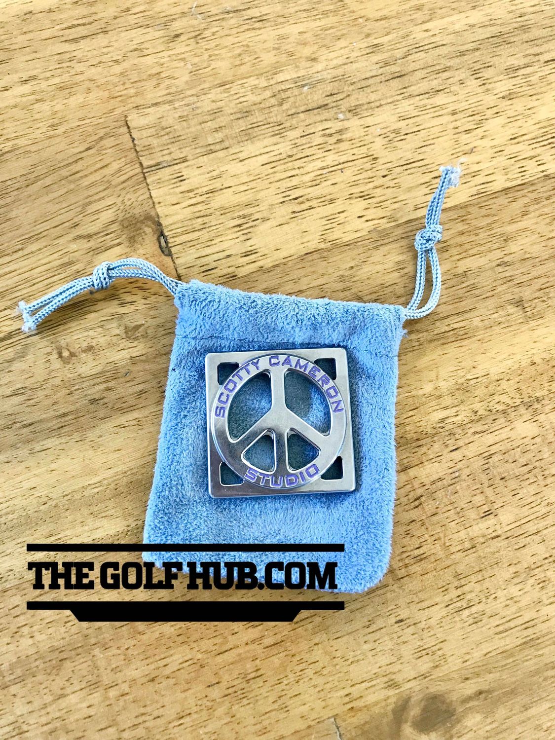 *NEW* Scotty Cameron Square Peace and Pars Purple Ball Marker