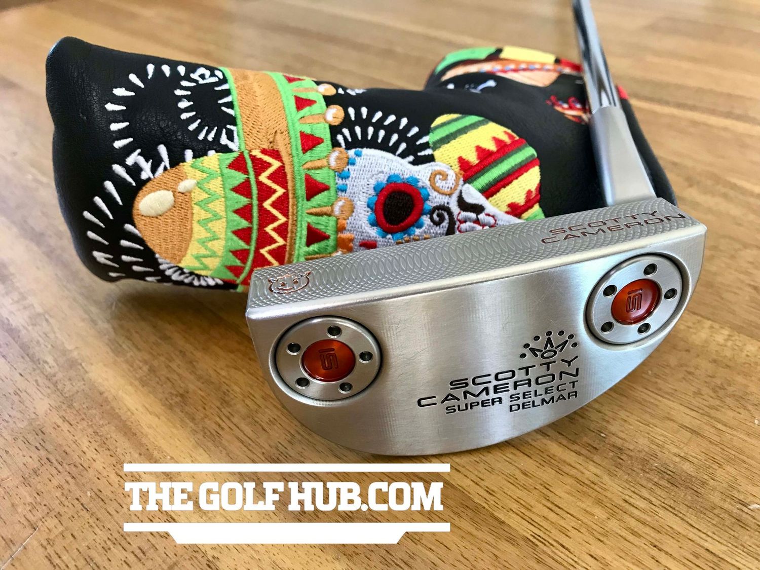 *NICE* Scotty Cameron Custom Shop SS Del Mar 34in Putter-  Go Getter Stamp/Camo Grip