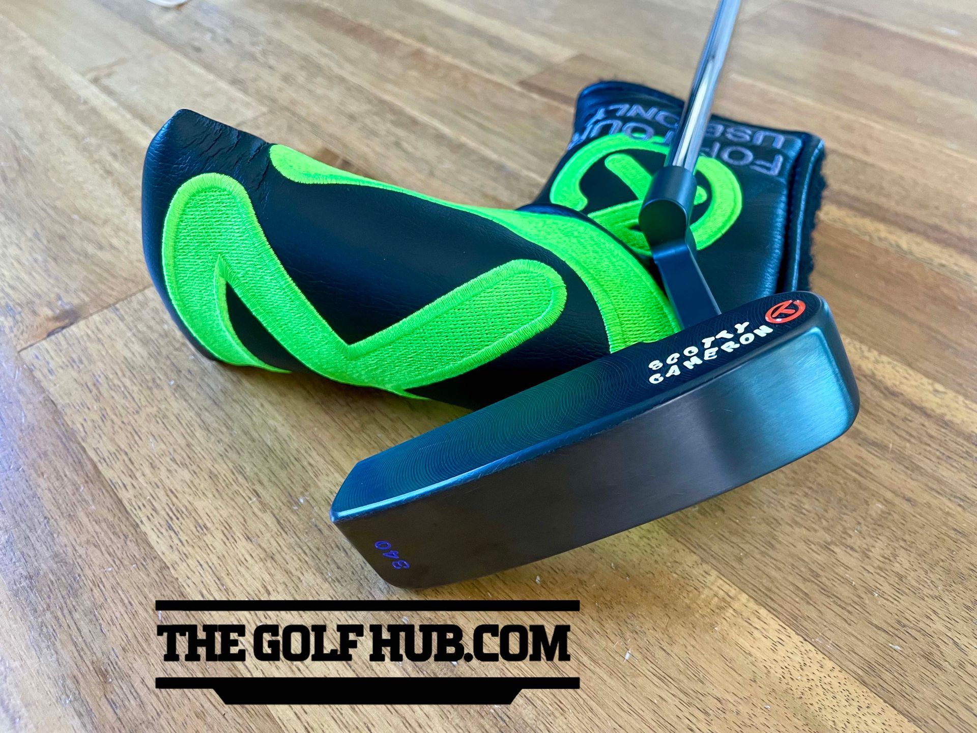 *PRISTINE* Scotty Cameron Circle T w/COA Tour 009 Prototype 3x Black Carbon Putter