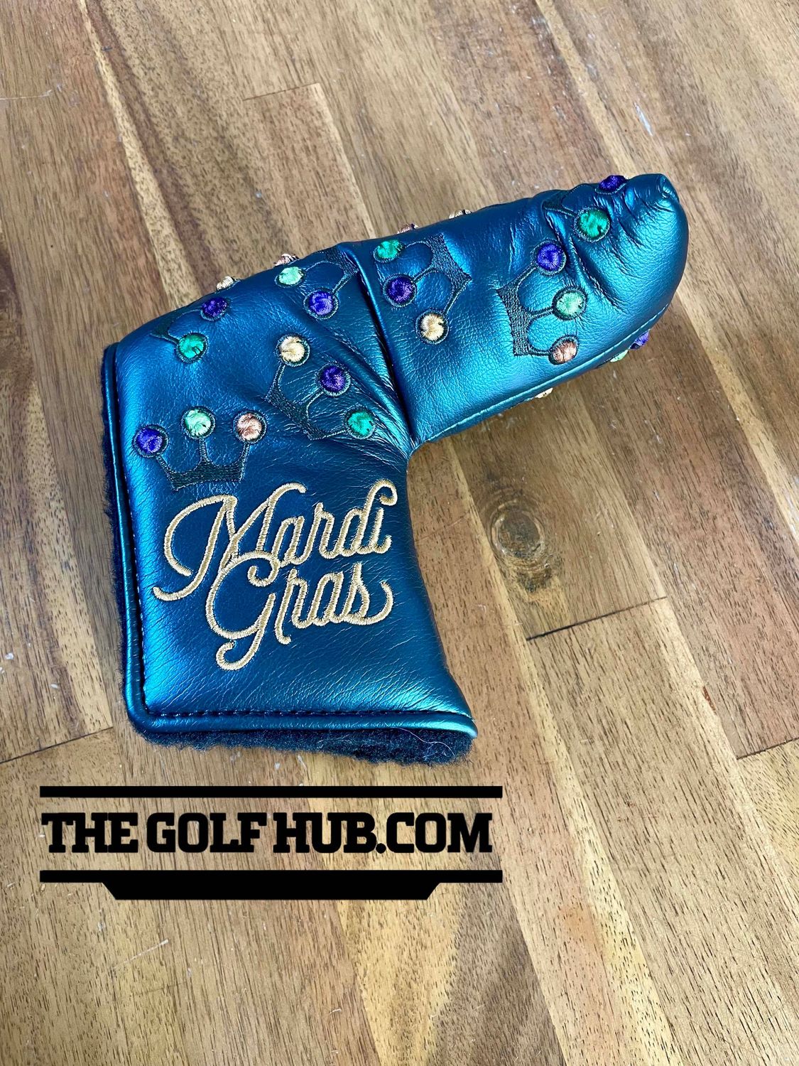 *NEW* Scotty Cameron 2020 Mardi Gras Mini Crowns Green Head Cover