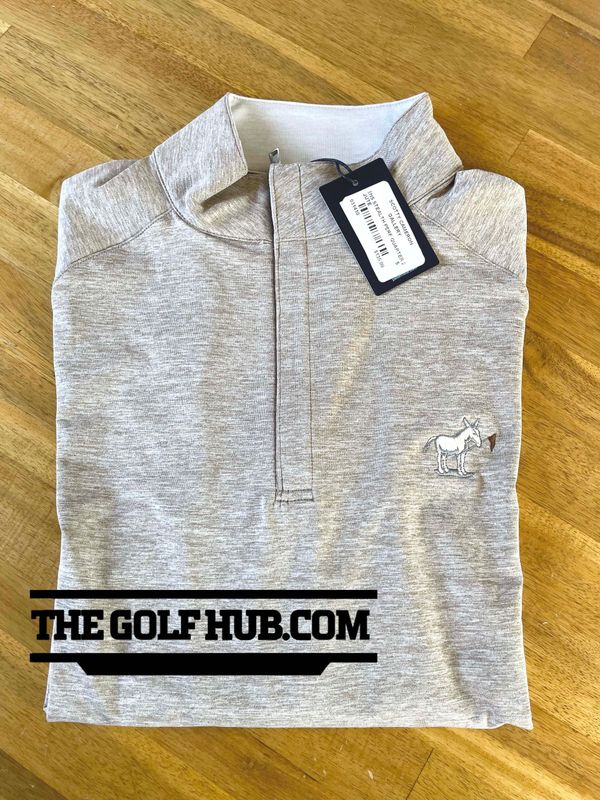 *NEW* Scotty Cameron Gallery Crown Crafted Jack the Donkey Jute 1/4 Zip- Small