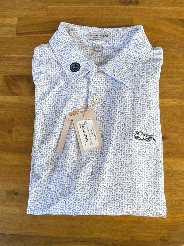 *NEW* Scotty Cameron Gallery White Whiskey Sour Tour Rat Jersey Polo- XL