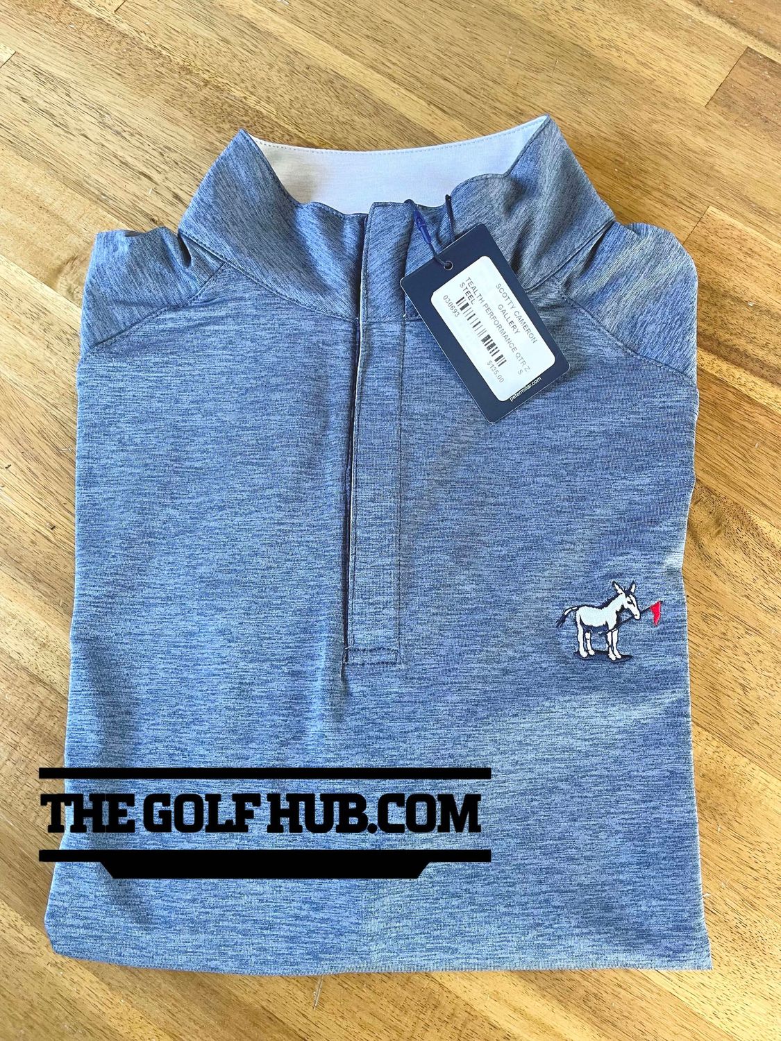 *NEW* Scotty Cameron Gallery Crown Crafted Steel Jack the Donkey 1/4 Zip- Small