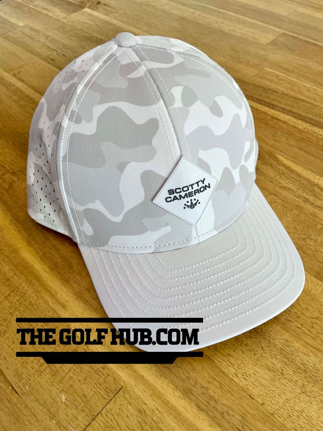 *NEW* Scotty Cameron A Game Hydro Snow Camo Melin Hat
