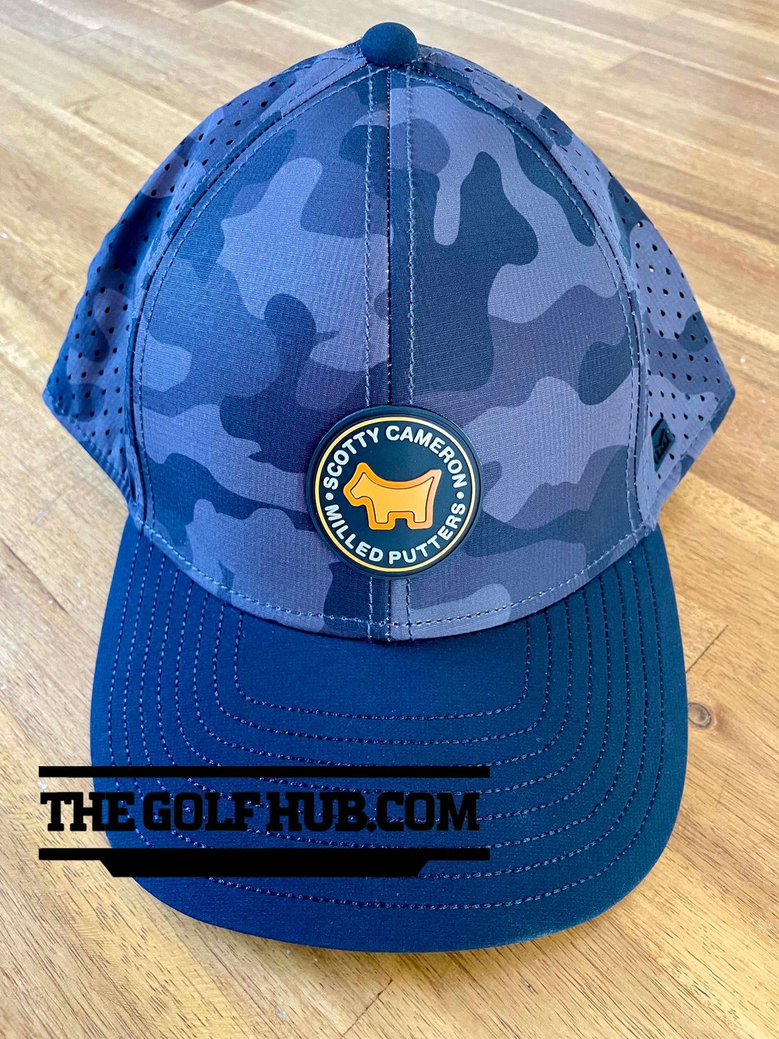 *NEW* Scotty Cameron A Game Hydro Black Camo Melin Scotty Dog Hat