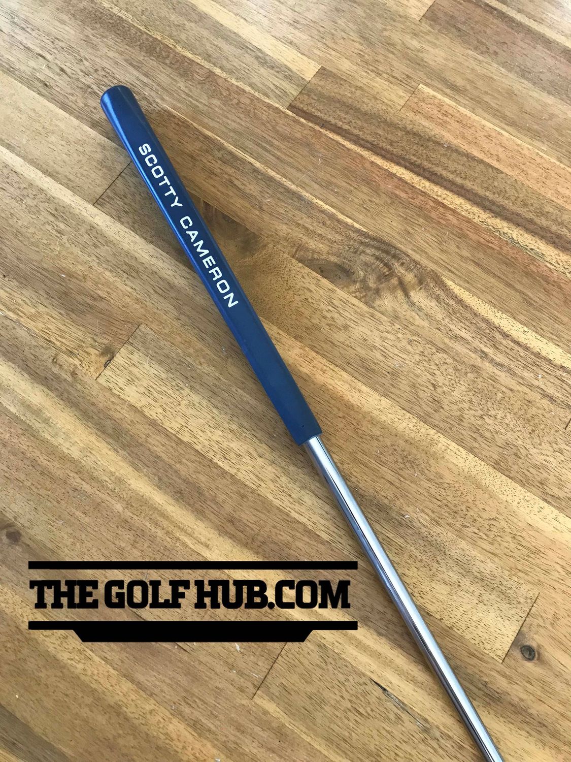 Scotty Cameron Circle T Putter Shaft (Plays 33.5in)- Grey Pistolini Grip .390 Tip