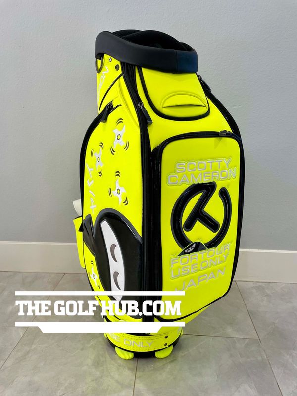 *NEW* Scotty Cameron Circle T M&G Eddie Mame Japan Neon Staff Bag