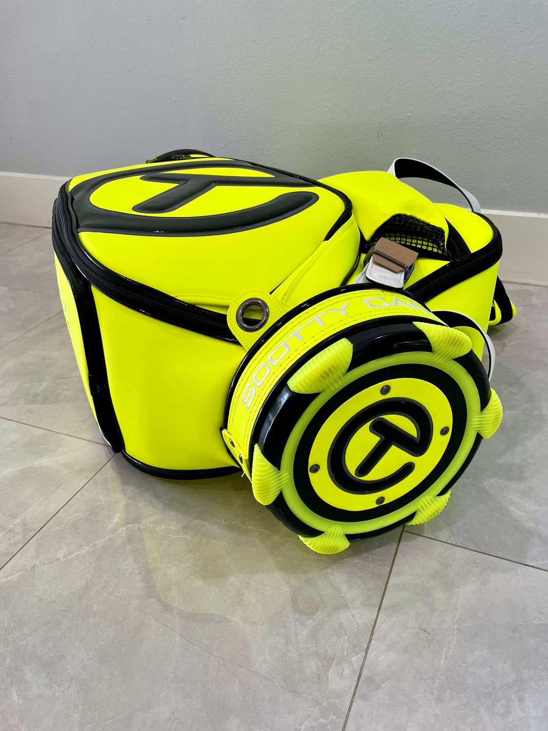 NEW* Scotty Cameron Circle T M&G Eddie Mame Japan Neon Staff Bag