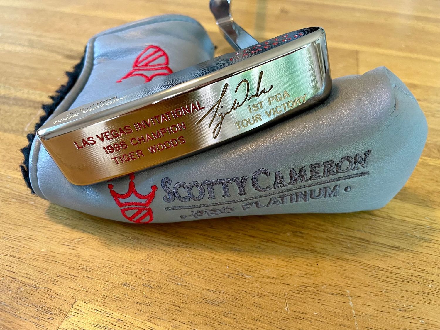 Scotty Cameron Tour Victory 　タイガー初優勝記念 NEW* Scotty Cameron Tiger Woods 1996 1st PGA Tour Victory
