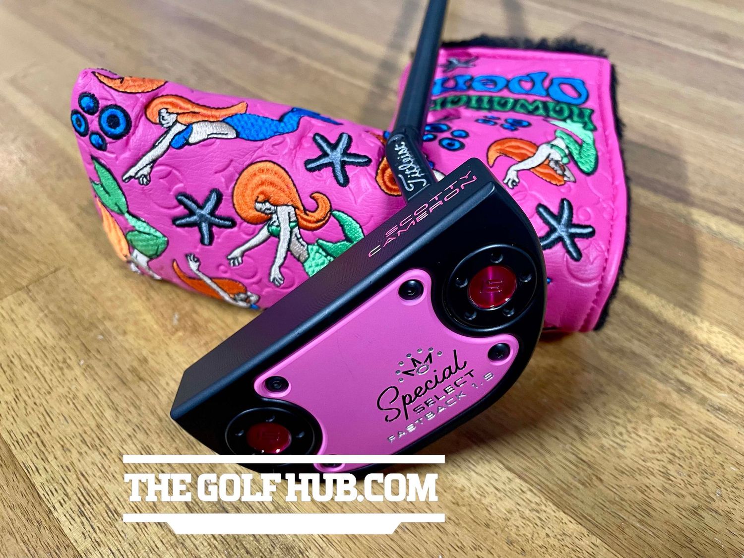 *NEW* Scotty Cameron Custom Fastback 1.5 Pink & Black 34.5in Putter