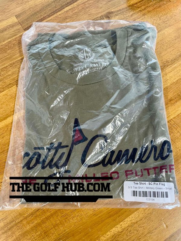*NEW* Scotty Cameron Pin Flag Military Green T-Shirt- Small