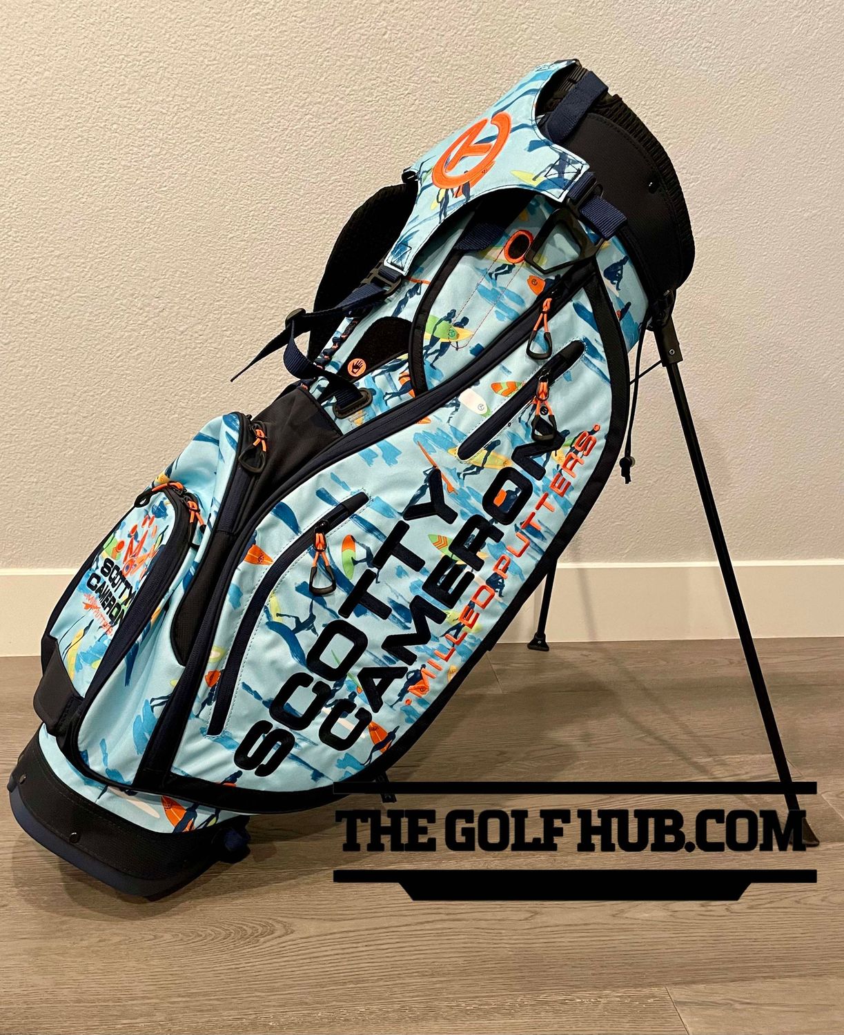 *NEW* Scotty Cameron 2022 Blue Surfer Circle T Masters Pathfinder Bag